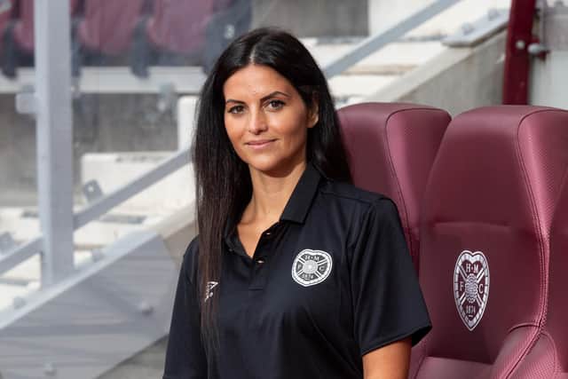 Eva Olid has made Scottish Cup progress her priority for hearts women this week