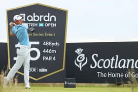 Grant Forrest is handily-placed heading into the final two rounds of the abrdn Scottish Open at The Renaissance Club. Picture: Andrew Redington/Getty Images.