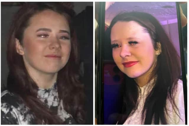 Niaomi Doran, 14, who has been reported missing from Dunbar in East Lothian.