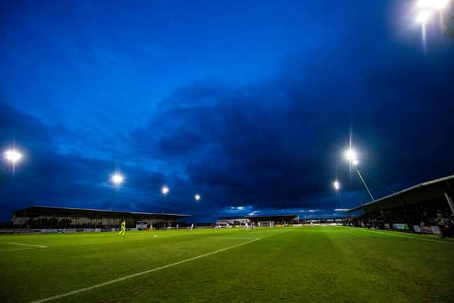 Gayfield is one of the best venues in Scottish football. Picture: SNS