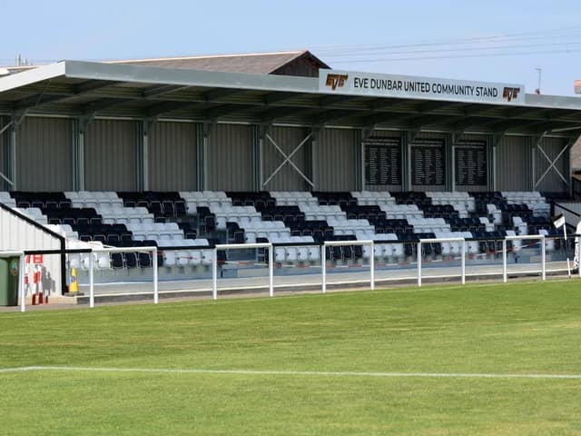 Up for the Cup: New Countess Park is all set for tomorrow's Scottish Cup clash