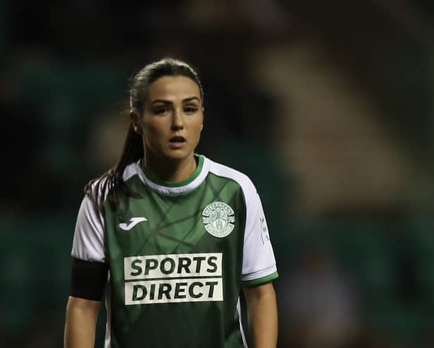 Shannon McGregor feels Hibs lacked belief in the Sky Sports Cup final