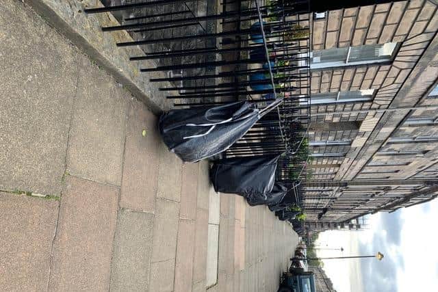 Gull-proof sacks are currently used in some streets in the New Town