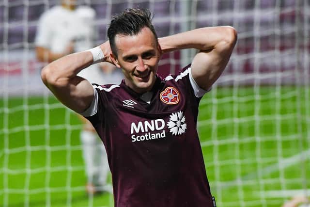 Aaron McEneff is back in the Hearts team.