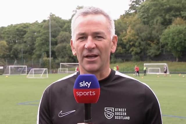 Former Hibs player Stuart Lovell spoke to Sky Sports about the managerial situation at his old club. Picture: Contributed/SkySports