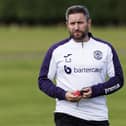 Lee Johnson is keen for Hibs to give a good account of themselves in his 500th competitive game as a manager when they take on Aston Villa. Picture: Mark Scates / SNS Group