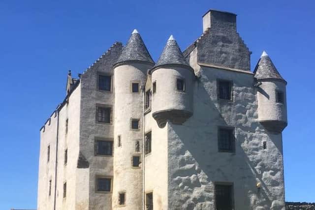 Sentence had been deferred for more than two years for Brash to sell his family home - the A-listed Faside Castle, near Tranent, East Lothian, to fund repayment to the charity.