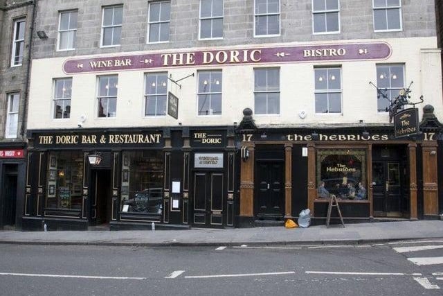 Market Street's Doric Bar is named after the ancient dialect common to the Aberdeenshire region of Scotland. There's been a pub on this site since the 17th century.
