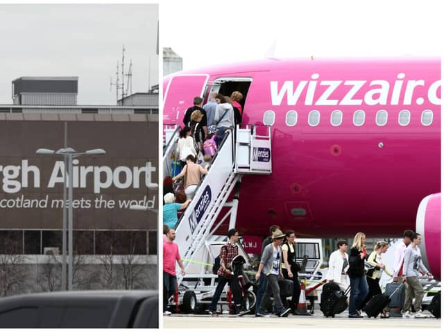 Wizz Air, which operates flights from Edinburgh Airport, has been named the worst short-haul airline by UK passengers.