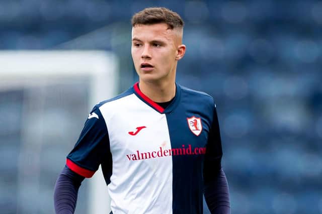 New Hibs signing Dylan Tait will join the club in January after returning to Raith Rovers on loan. (Photo by Roddy Scott / SNS Group)