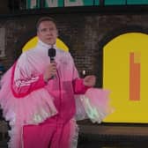 Comedian Joe Lycett declared himself as “Birmingham’s answer to Sporty Spice” as he introduced athletes from Asia.