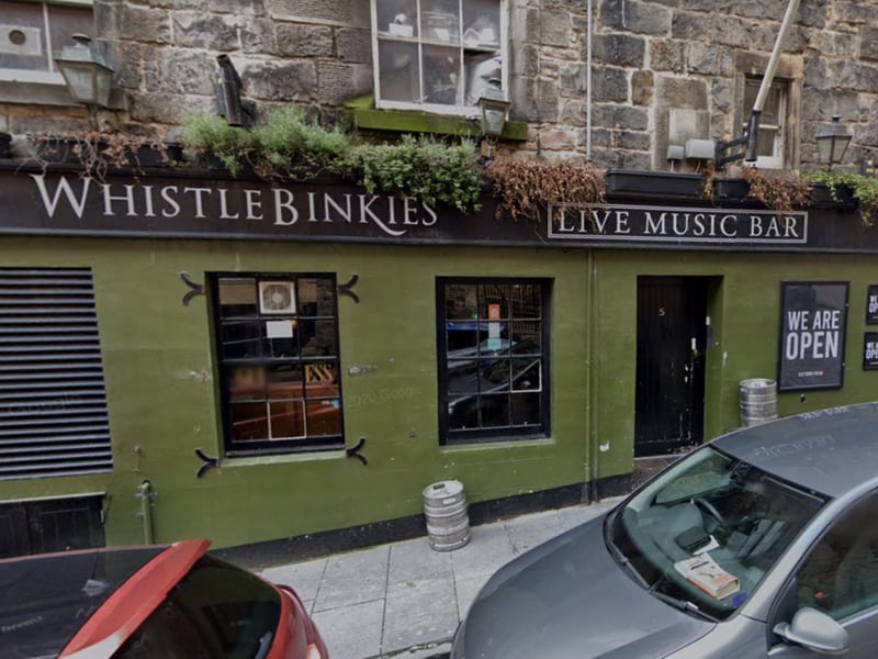 Located on Niddry Street, Whistlebinkies is a pub much-loved for its late-night live music. It also hosts shows during August, with 16 shows in its 2024 programme - including several free mixed bill standup shows, such as 'The Alternative Black Comedy Showcase', 'The Full Irish' and 'Jocks, Geordies and Asians'. If you don't like a comedian, another will be along in about five minutes.