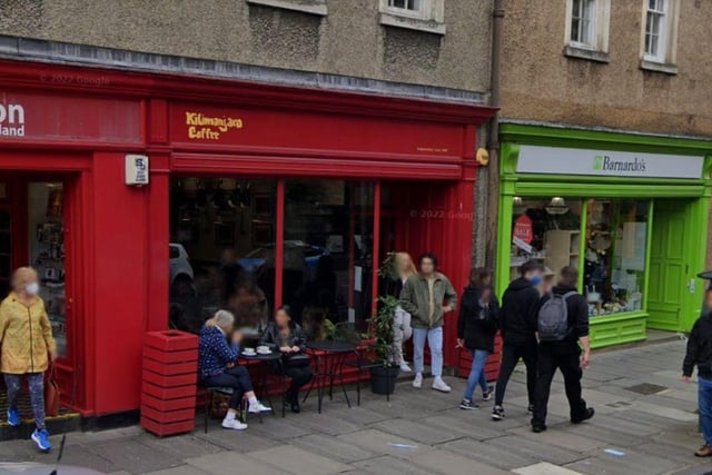 This cafe in the Newington area of Edinburgh is known for its coffee, however, our readers also recommended the cooked breakfast. Kilimanjaro Coffee serves up a healthy portion of toast, alongside haggis, bacon, sausage, eggs, mushrooms, tomatoes and beans.