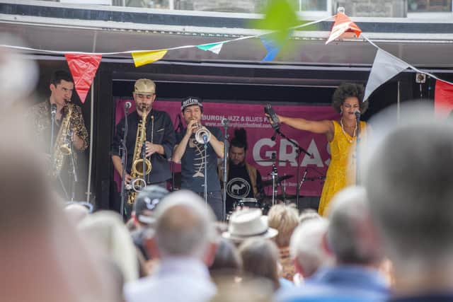 The Grassmarket will be hosting the jazz festival's Mardi Gras event in July.