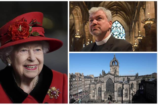 The minister of St Giles' Cathedral in Edinburgh, where members of the royal family gathered at a service of thanksgiving for the late Queen, has said it had been nerve-wracking experience – but also a great honour.