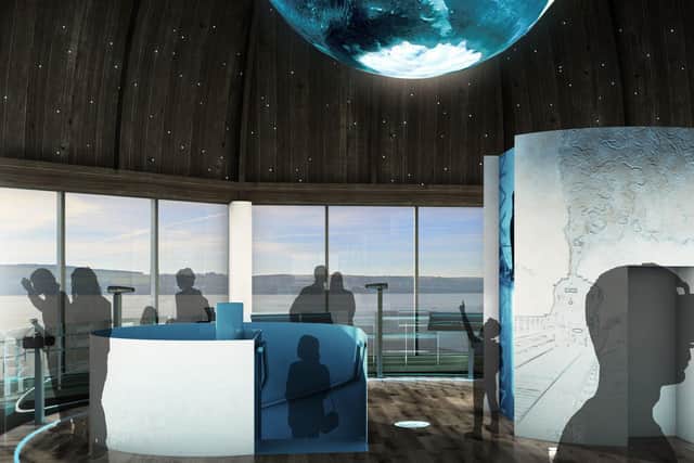 The transformation of the Discovery Point attraction is expected to take four years to complete.