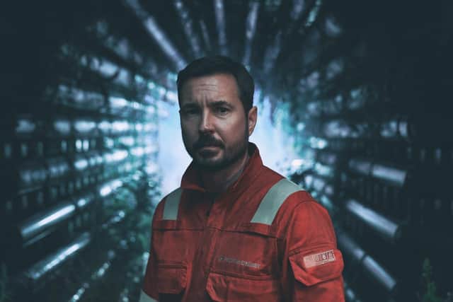 Martin Compston is one of the stars of the new Amazon supernatural thriller series The Rig, which has been filmed in Leith.