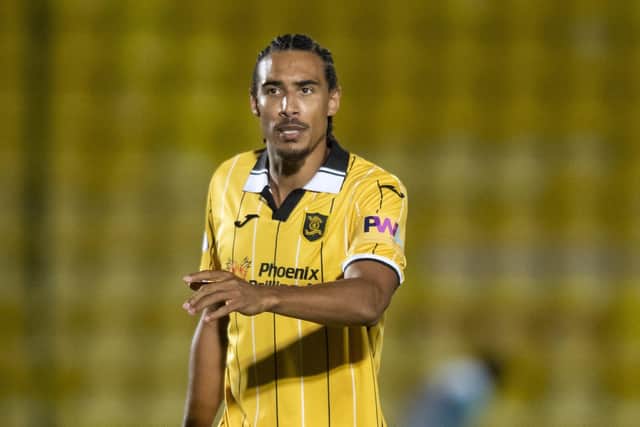 New signing Kurtis Guthrie scored on his debut for Livingston. Picture: Mark Scates / SNS