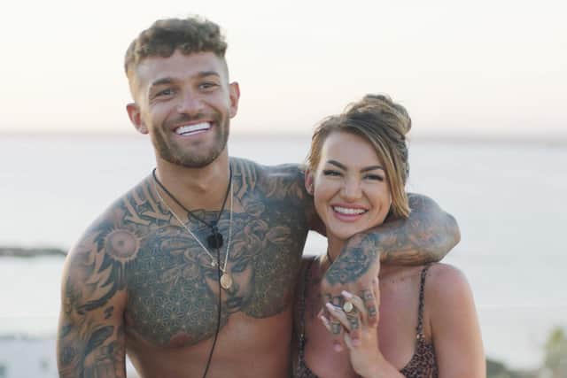 Love Island's Dale and Abigail have left the show (Love Island ITV2)