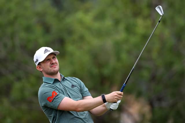 Connor Syme in action in the South African Open at Gary Player CC. Picture: Richard Heathcote/Getty Images