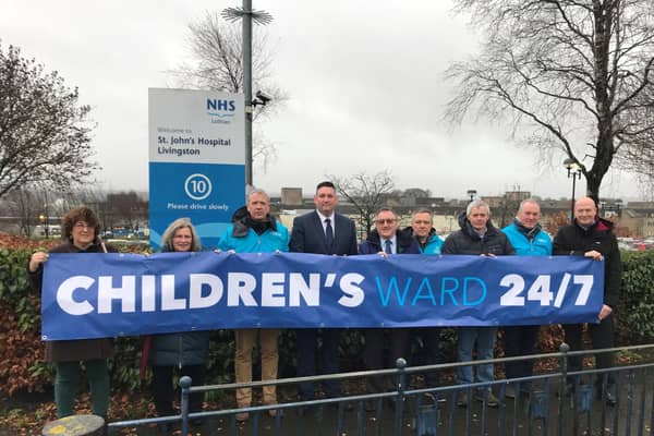 Campaigners fought hard to reopen the children's ward at St John's