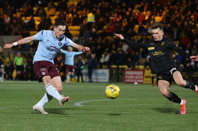 Aaron McEneff felt he should have scored against Livingston on Sunday after a couple of chances fell his way in the second half, when the game opened up for Hearts.