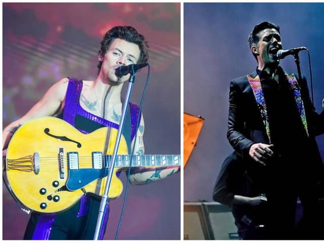 Harry Styles and The Killers are two of the artists playing in Edinburgh in 2023.