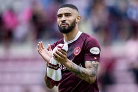 Josh Ginnelly has left Hearts after the expiration of his contract. Picture: SNS
