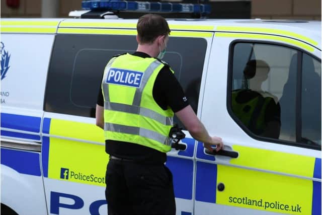 Edinburgh Police are appealing for information after a man was seriously assaulted by two youths on electric scooters.