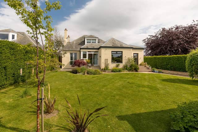 A home in Greenbank, Edinburgh, which sold for 22% over its asking price. There were 16 offers for it at the closing date.