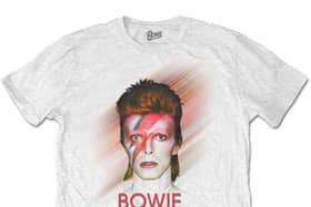 David Bowie merchandise is in demand