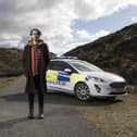 Sorcha Groundsell plays police family liaison officer Kat Crichton in new BBC murder mystery series An t-Eilean, which was filmed on Lewis and Harris (Picture: Black Camel Pictures/BBCAlba/John Maher)