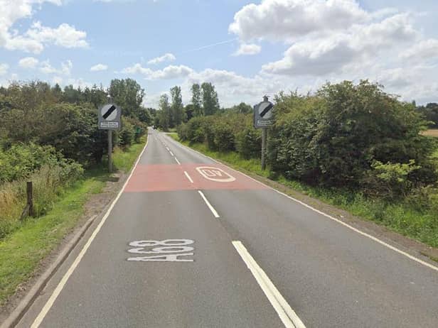 A man, 27, has died after a crash on the A68 southbound near St Boswells on Friday (Photo: Google Maps).