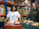 As part of new partnership between Deliveroo will use customer donations to support  Trussell Trust food banks