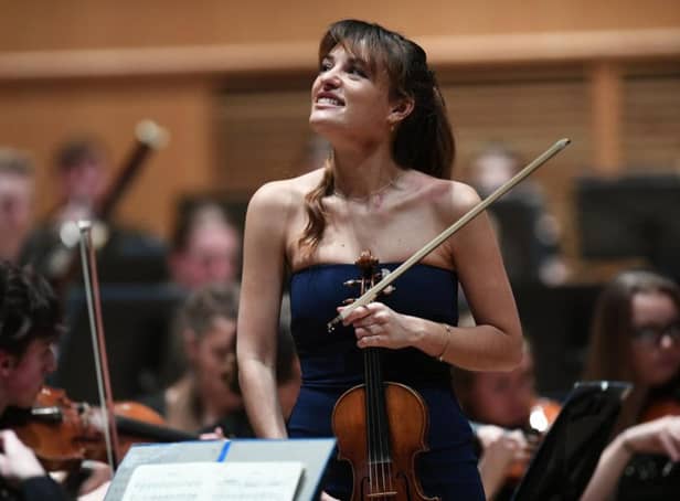 Violist Nicola Benedetti will perform alongside a specially selected ensemble as part of the Edinburgh International Fesitval.