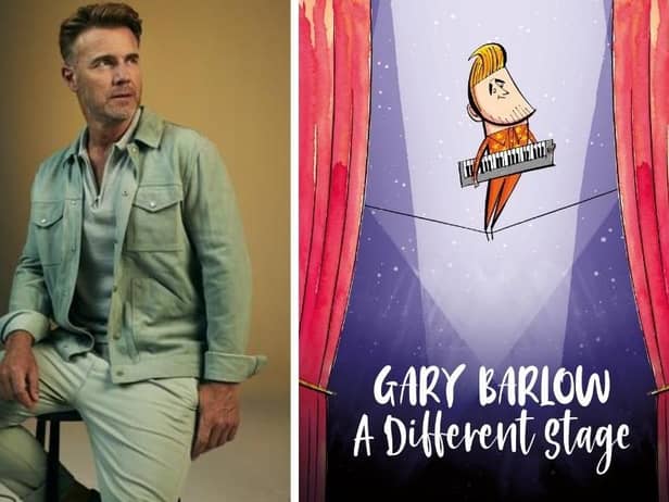 Gary Barlow announces Edinburgh dates for one-man show 'A Different Stage'