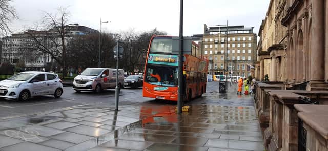 Edinburgh's tour buses are being relocated from St Andrew Square to Waterloo Place.