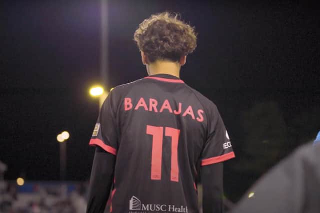 Barajas made his debut for Charleston Battery last month and has provided two assists in three games