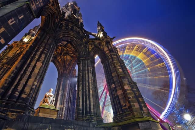 Edinburgh's Christmas will go ahead this December, with social distancing measures in place (Shutterstock)