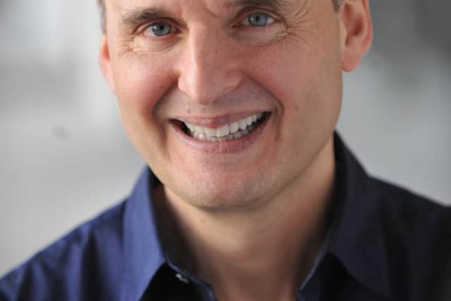 Portrait of Phil Rosenthal of Somebody Feed Phil