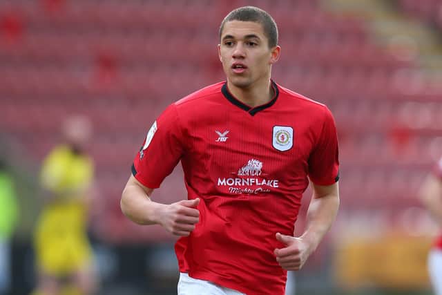 Wood in action during his loan spell at Crewe Alexandra