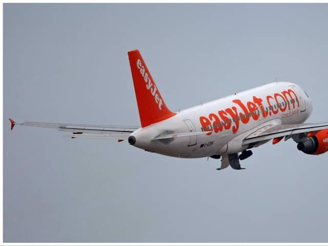 An EasyJet flight was forced to divert to Edinburgh on Tuesday after declaring a mid-air alert.