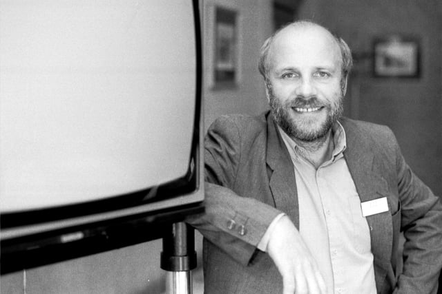 Greg Dyke, then director of programmes at London Weekend Television, at the Edinburgh Television Festival in August 1987.