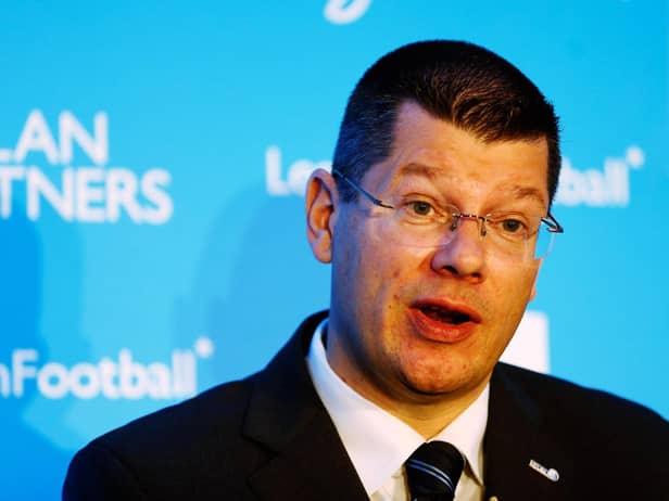 Neil Doncaster, chief executive of the Scottish Premier Football League.