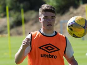 Euan Henderson has started pre-season on fire for Hearts, with three goals in four friendly games. His contract expires next summer. Picture: Mark Scates / SNS