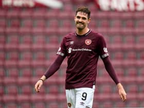 Kyle Lafferty has found his best formsince leaving Hearts  at Kilmarnock. Picture: SNS