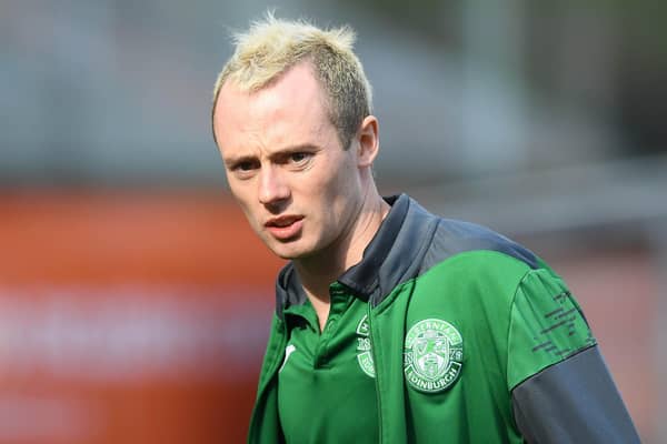 Hibs forward Harry McKirdy has failed to score since arriving from Swindon in August