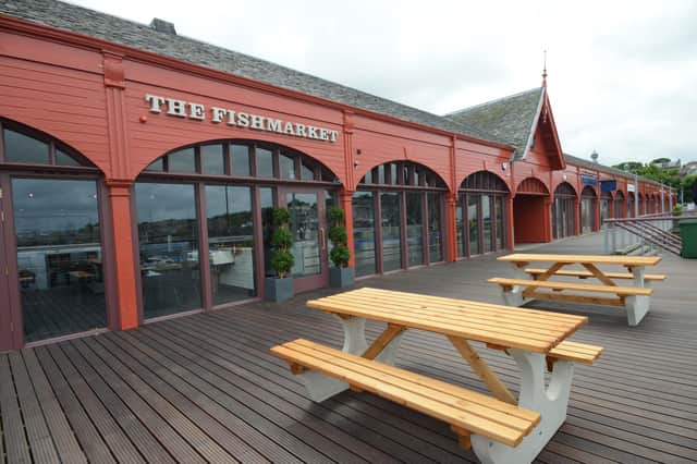 The Fishmarket at Pier Place in Newhaven has closed its doors after a member of their team tested positive for the virus (Photo: Jon Savage).