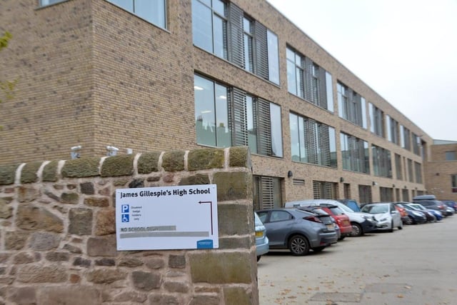 Where: 120 Warrender Park Road, Edinburgh EH9 1DD. Coming in at number two on the list of best Edinburgh schools is James Gillespie's High School, which is 17th in the Scotland-wide rankings.