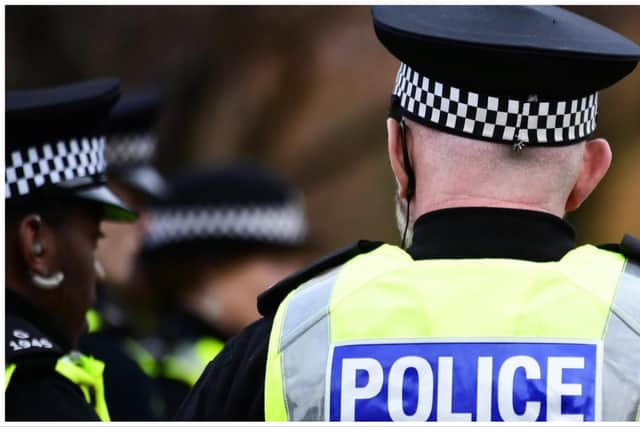 Police have launched a murder investigation following a fatal crash in Falkirk, saying it is “imperative” they find the occupants of a black Mercedes involved in the incident.